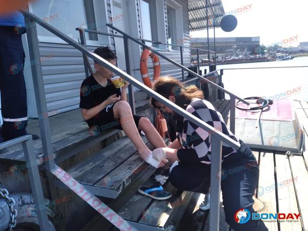 В Азове 11-летний мальчик получил травму на городском пляже