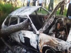 Под Оренбургом в автомобиле заживо сгорел 84-летний пенсионер