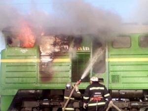 В Волгодонске сгорел вагон поезда