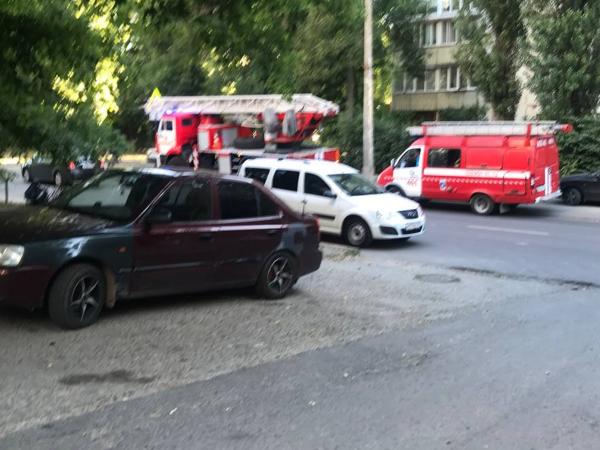 В центре Ростова горела квартира в девятиэтажном доме