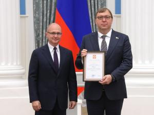 Василий Голубев и Александр Ищенко получили награды президента РФ