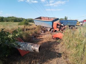 В Ростовской области водитель КамАЗа погиб в ДТП, скрываясь от погони