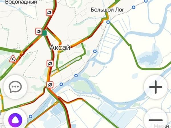 Карта новочеркасска с пробками