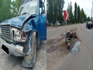 На трассе М-4 «Дон» в ДТП пострадал 34-летний мотоциклист