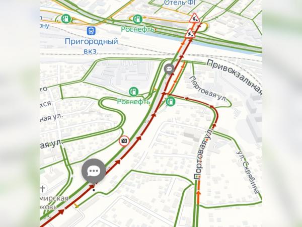 В Ростове проспект Стачки сковали многокилометровые пробки