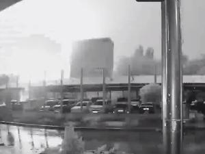 Видео мощного взрыва в Аксае