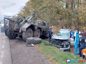 В Ростовской области женщина погибла в ДТП с военным «Уралом»