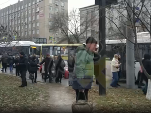 В Ростове на Нагибина столкнулись пять автобусов