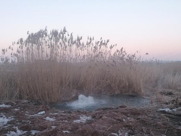 Окраину Гуково затопило водой из-за прорыва трубы