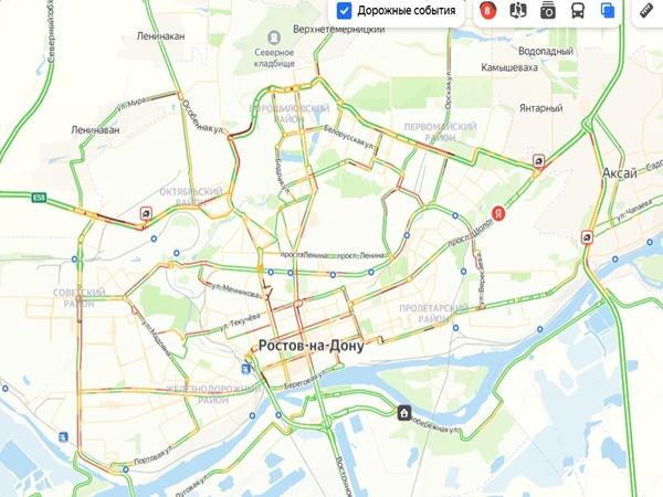 Карта ростов на дону сиверса