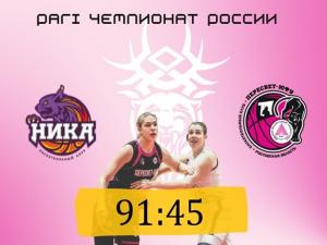 «Пересвет-ЮФУ» крупно проиграл «Нике»