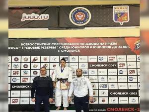 Юная спортсменка из Новочеркасска победила на всероссийских соревнованиях по дзюдо