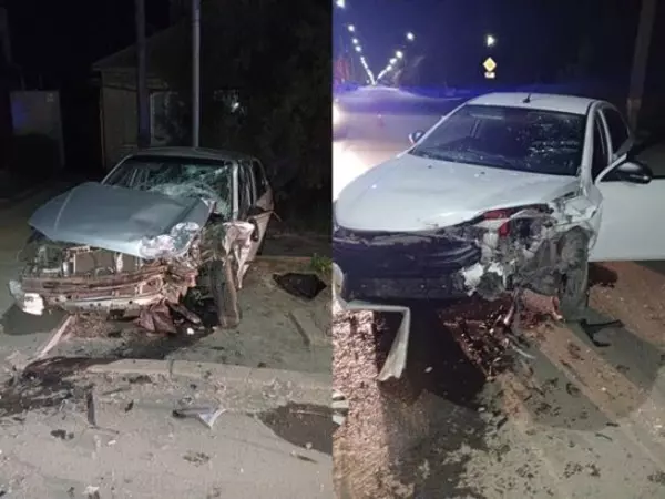 В Таганроге в ДТП пострадали водители двух легковушек