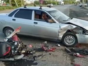 На трассе «Азов-Староминская» в ДТП с легковушкой погиб мотоциклист