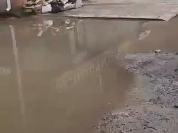В Ростове улицу Малиновского затопило из-за сильных ливней