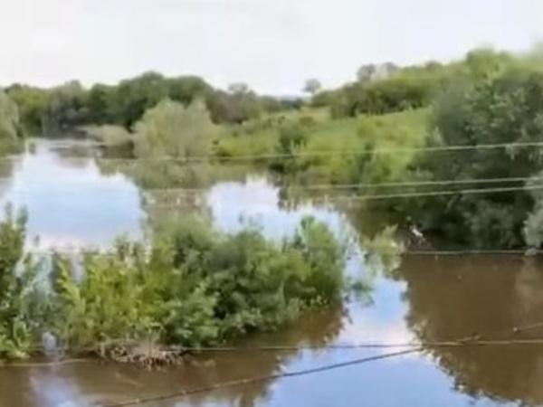 В Ростовской области река Миус достигает критической отметки