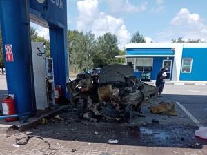 В Волгодонске на газовой заправке взорвался автомобиль