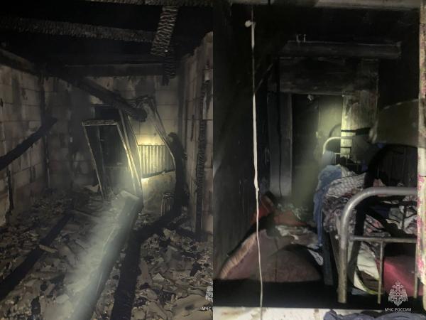В Азовском районе 12-летний мальчик погиб во время пожара в частном доме