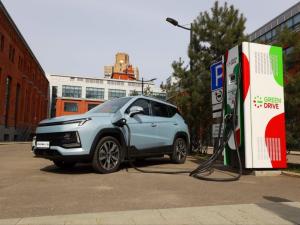 Зарядные станции Green Drive достигли максимальной отметки по отпуску электроэнергии электромобилям