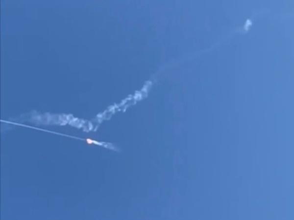Работа системы ПВО в Ростове попала на видео