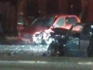 Видео с места ДТП в Шахтах, в котором пострадали два ребенка