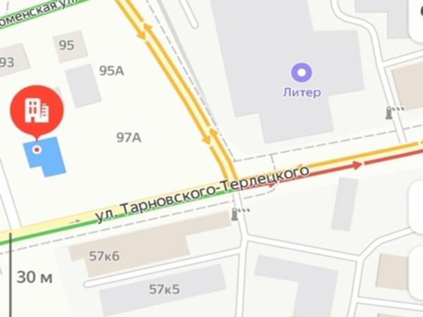 В Ростове улицу Тарновского-Терлецкого топит из-за непогоды