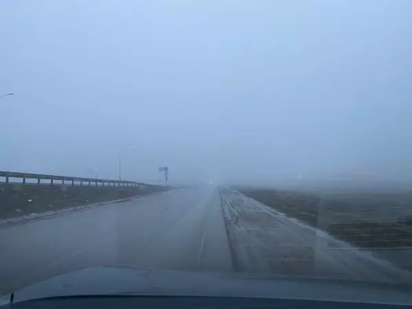 На Ростовскую область опустился густой туман
