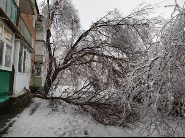 Последствия стихийного бедствия в городе Шахты