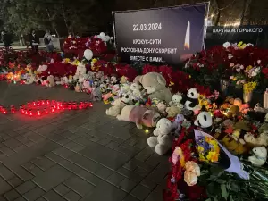 Ростовчане присоединились к памятной акции по жертвам теракта в «Крокусе»
