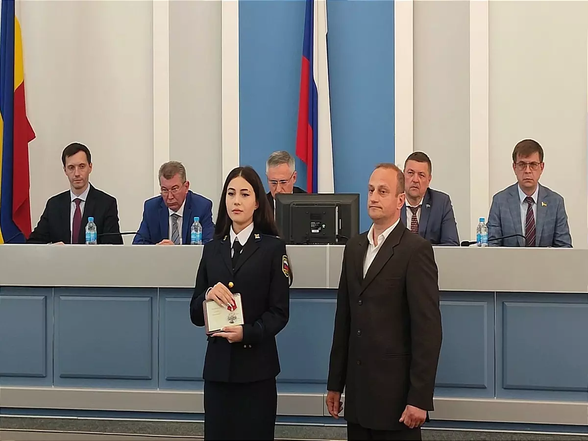 Орден Мужества посмертно вручили семье судебного пристава Ростовской области
