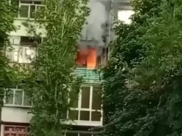 В Азове сгорела квартира