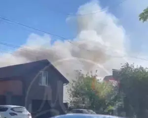 В Батайске произошел пожар в частном доме