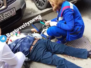 В Ростове на Малюгиной умер мужчина