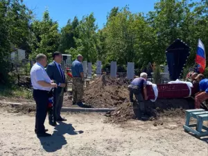В Аксае похоронили бойца СВО, у которого не нашлось родственников