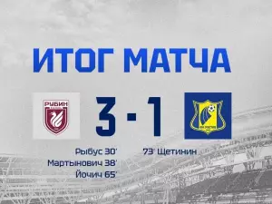 ФК «Ростов» проиграл «Рубину в матче 28-го тура РПЛ