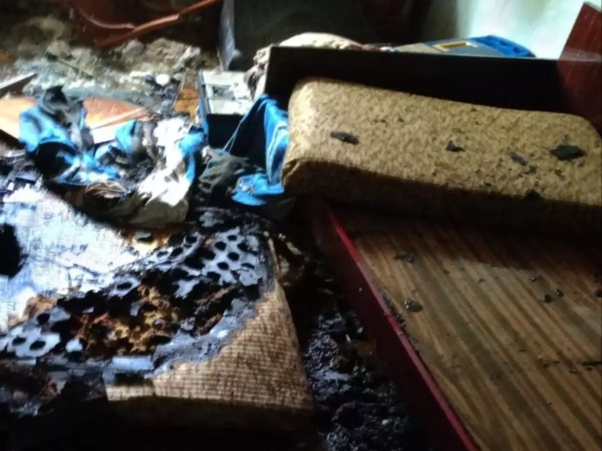 В Шахтах при пожаре в квартире погиб 54-летний мужчина