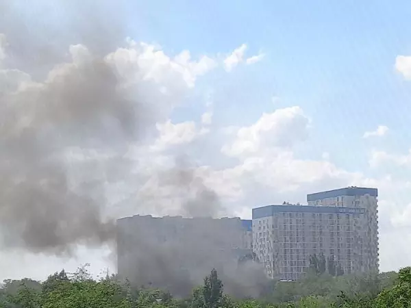В Ростове в Военведе взорвался и загорелся трансформатор