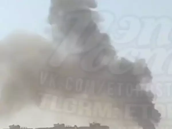 Под Ростовом бушует крупный ландшафтный пожар