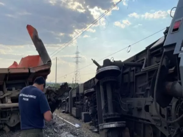 Дело о сходе пассажирского поезда в Волгоградской области передали в Ростов