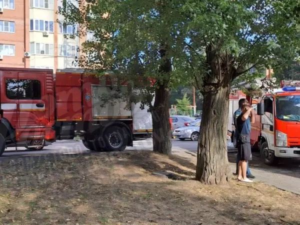 В Ростове произошел пожар в девятиэтажке