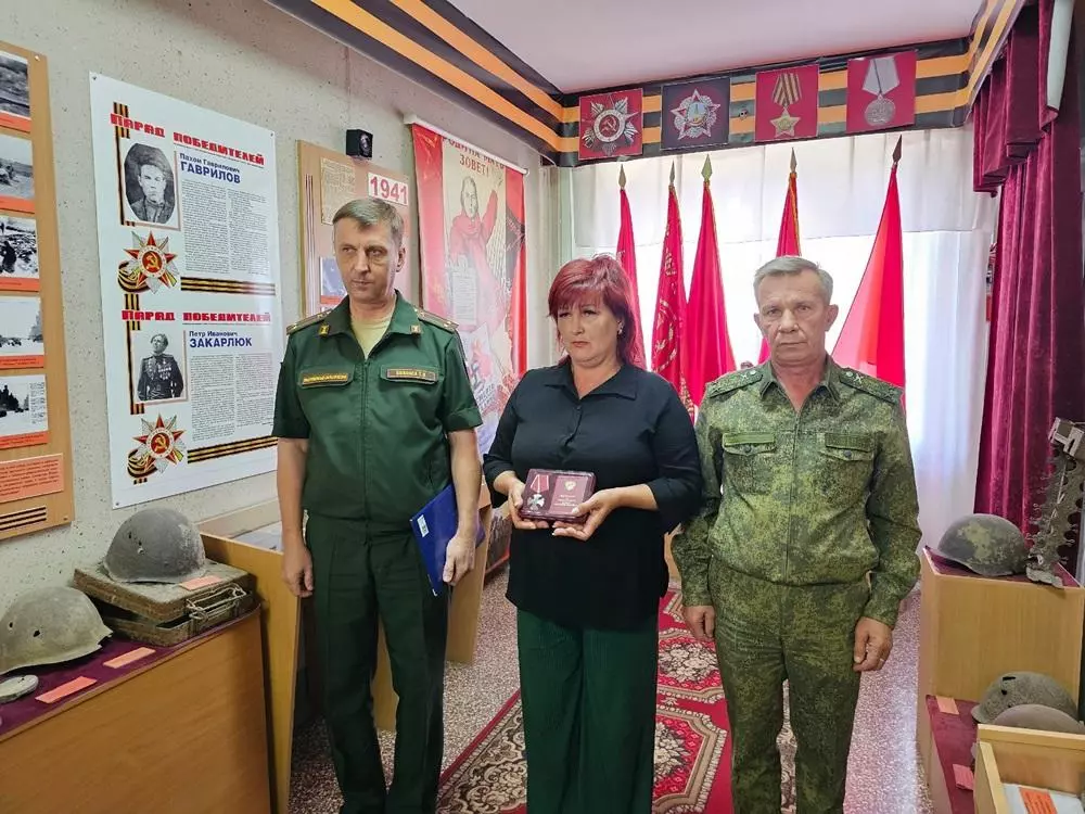 Погибшего в спецоперации бойца из Волгодонска наградили орденом Мужества
