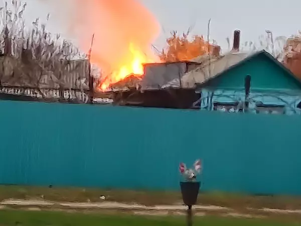 В Каменском районе сгорел частный дом