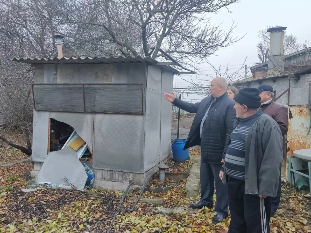 Последствия ночной атаки беспилотников в Ростовской области