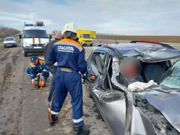 В ДТП в Ростовской области пострадала женщина