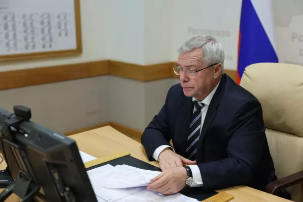 Василий Голубев попрощался с жителями Ростовской области после заявления об отставке