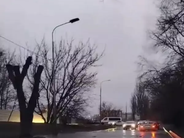 В Ростове улицу Оганова затопило после сильного ливня