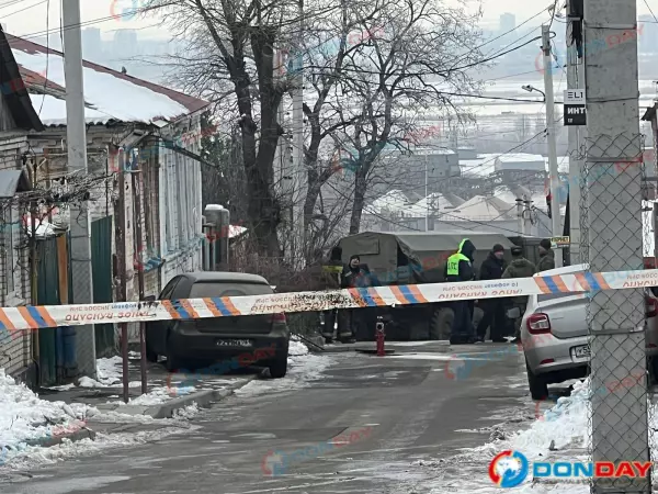 На месте падения обломков беспилотника в Ростове сняли оцепление