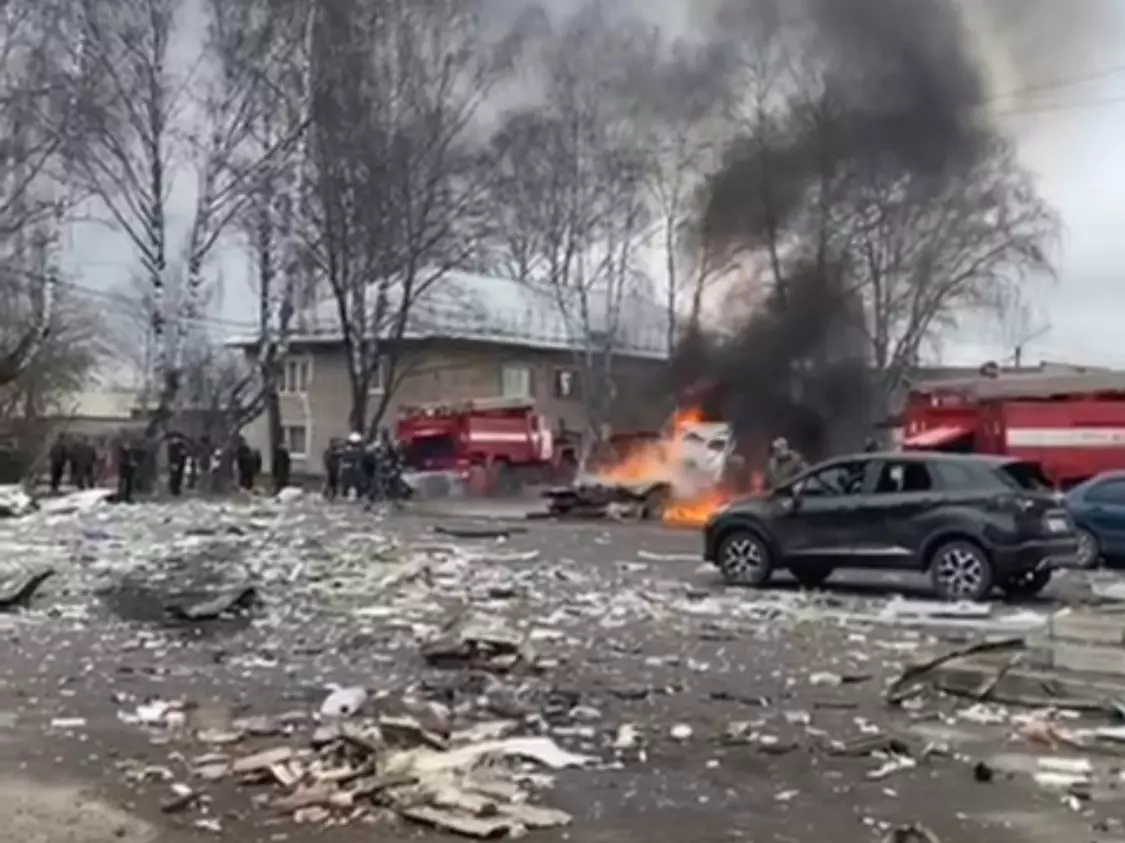 В Тверской области взорвалась «ГАЗель» с кислородным баллоном