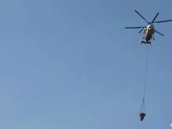 Авиация тушит огромный пожар в Сочинском национальном парке