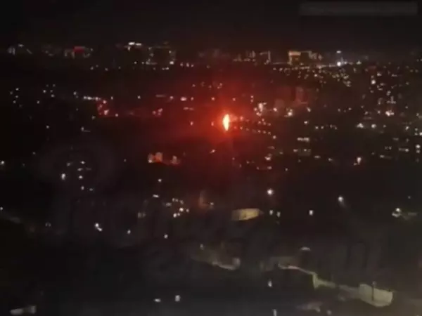 В Северном микрорайоне Ростова загорелся камыш